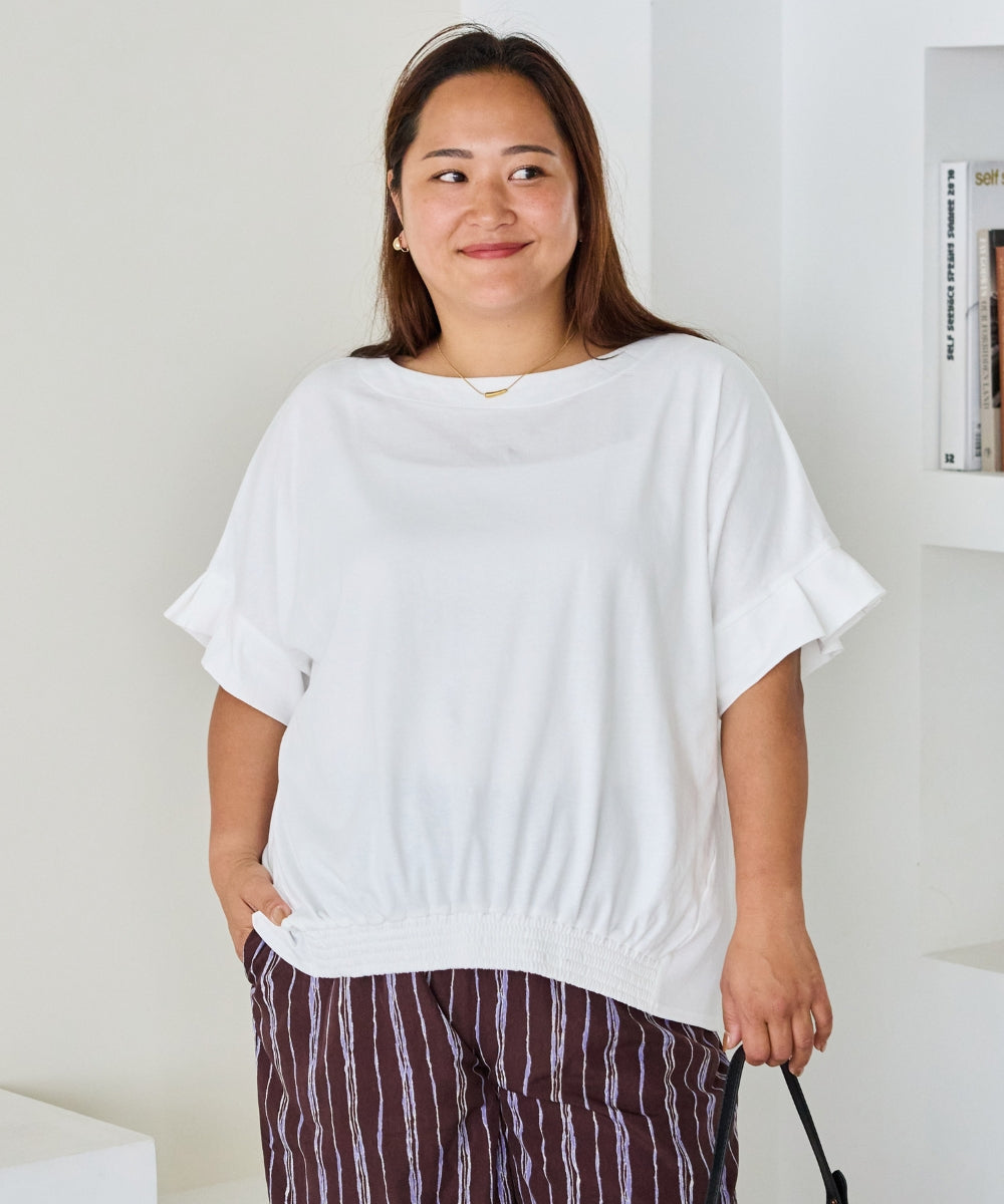 オフホワイト model:161cm 着用サイズ:3L