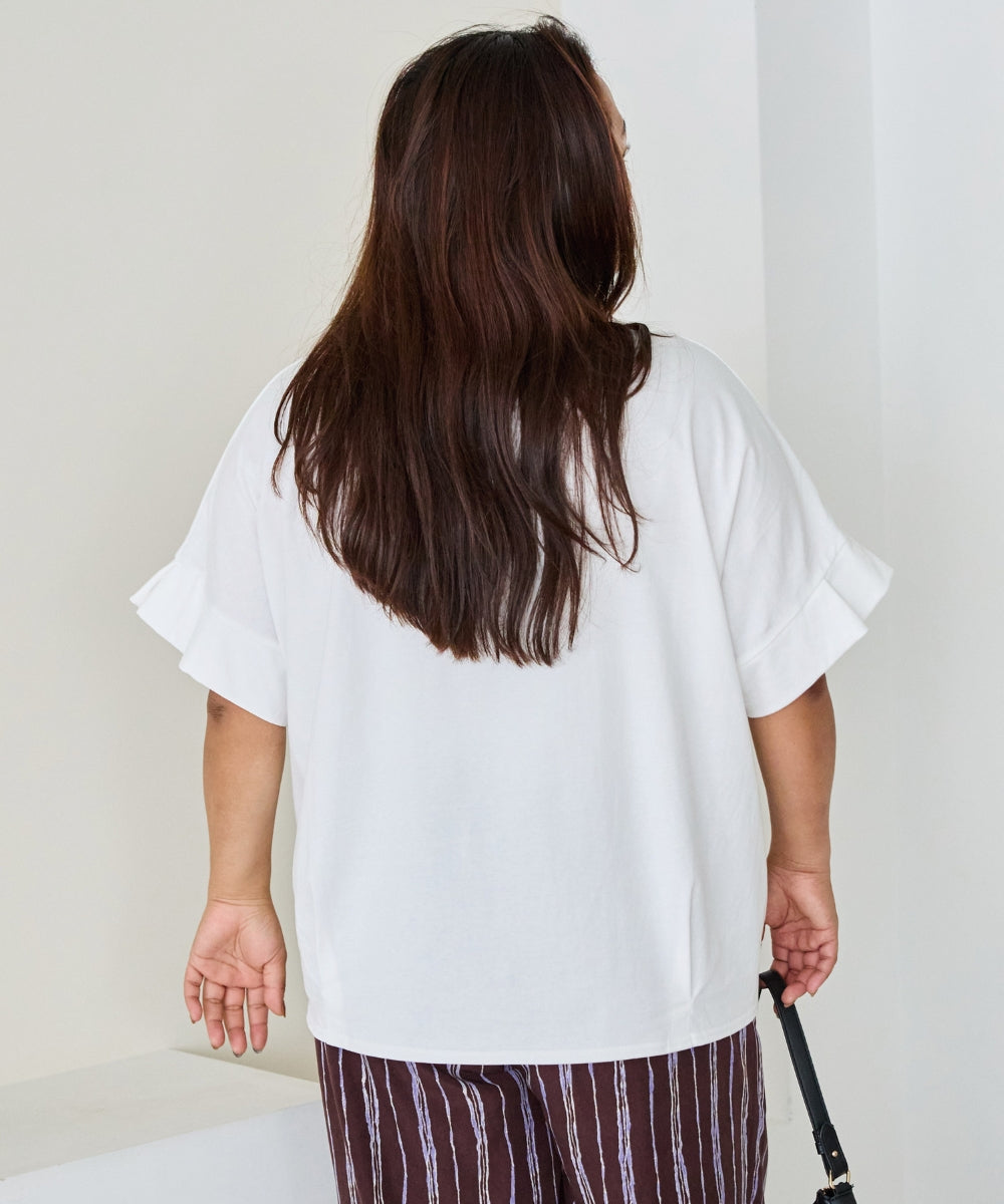 オフホワイト model:161cm 着用サイズ:3L