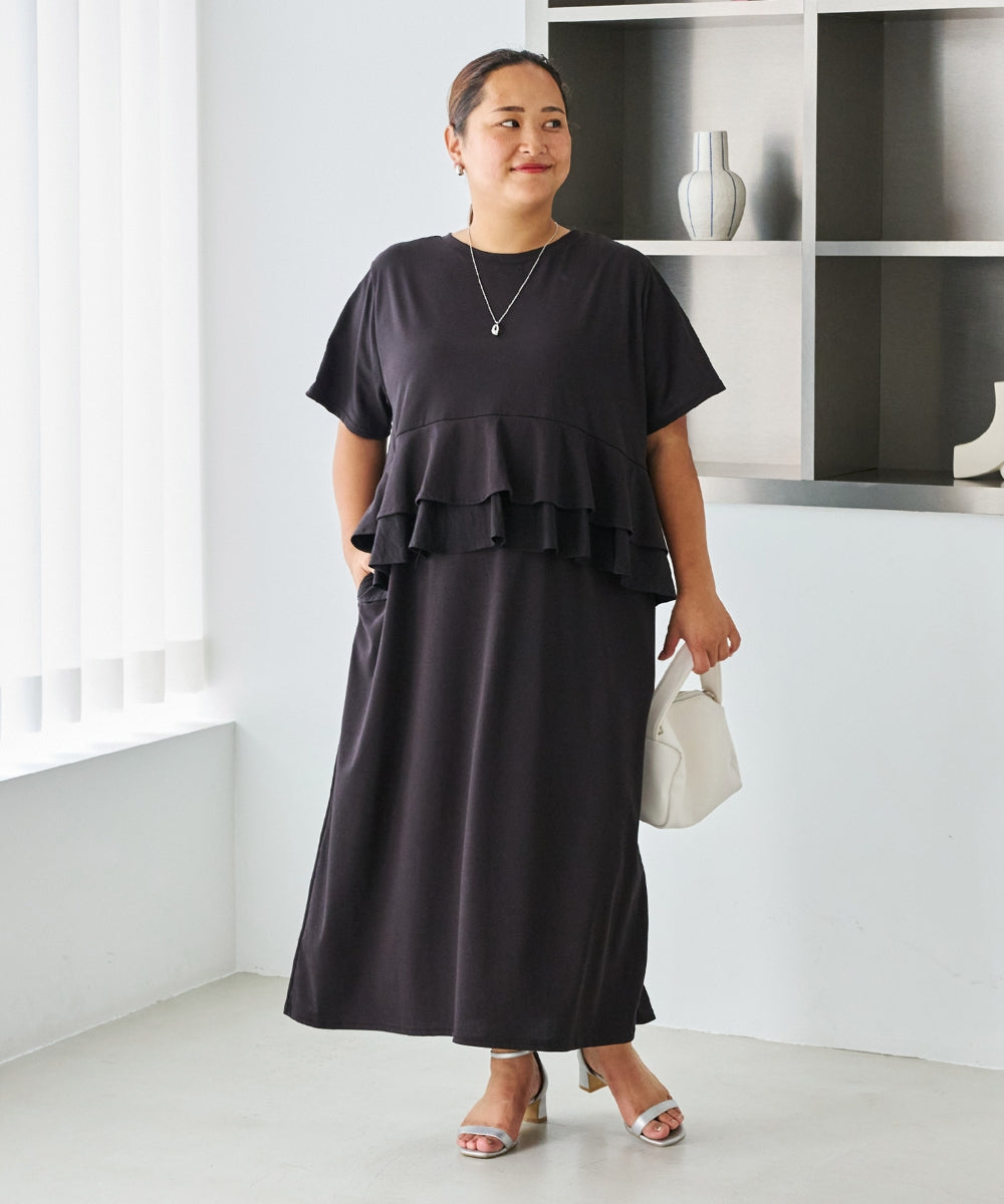 ブラック model:161cm 着用サイズ:3L