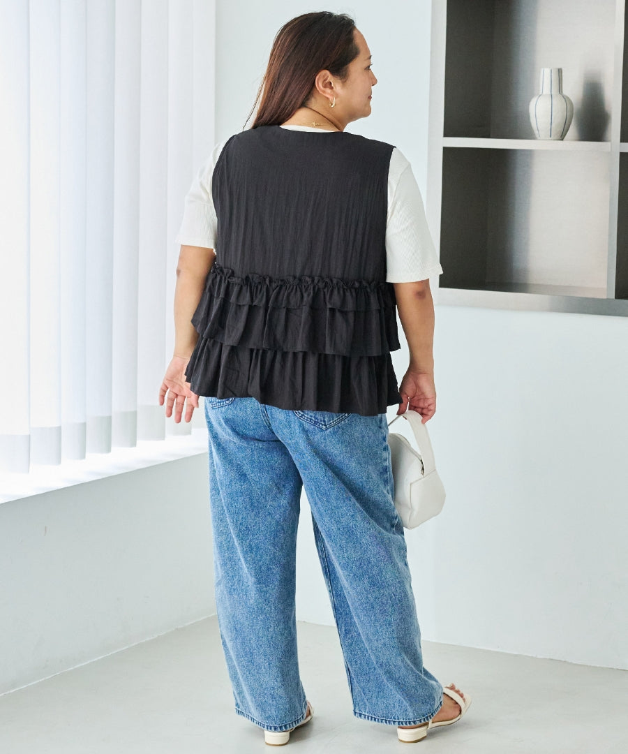 ブラック model:161cm 着用サイズ:3L