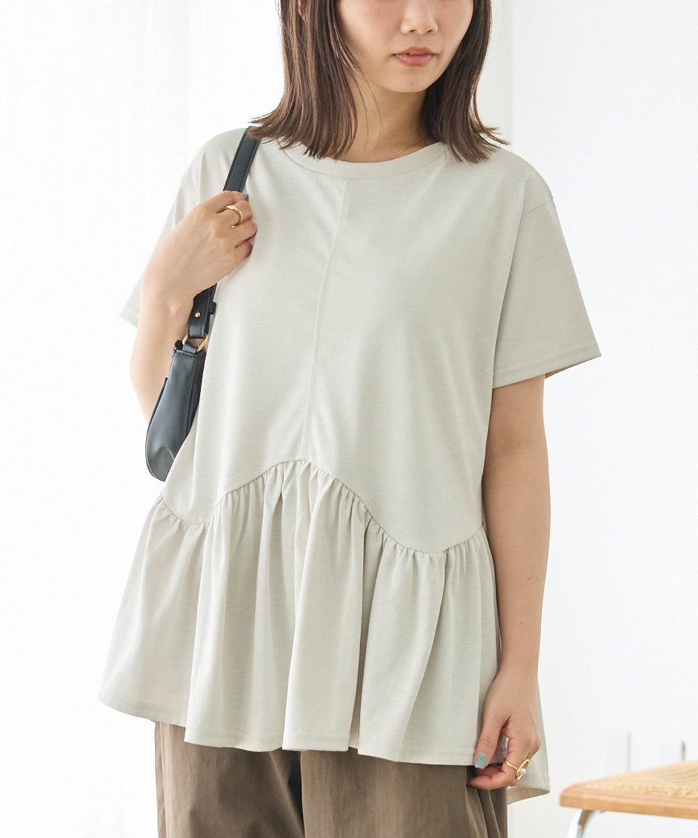 オフベージュ model:156cm 着用サイズ:M