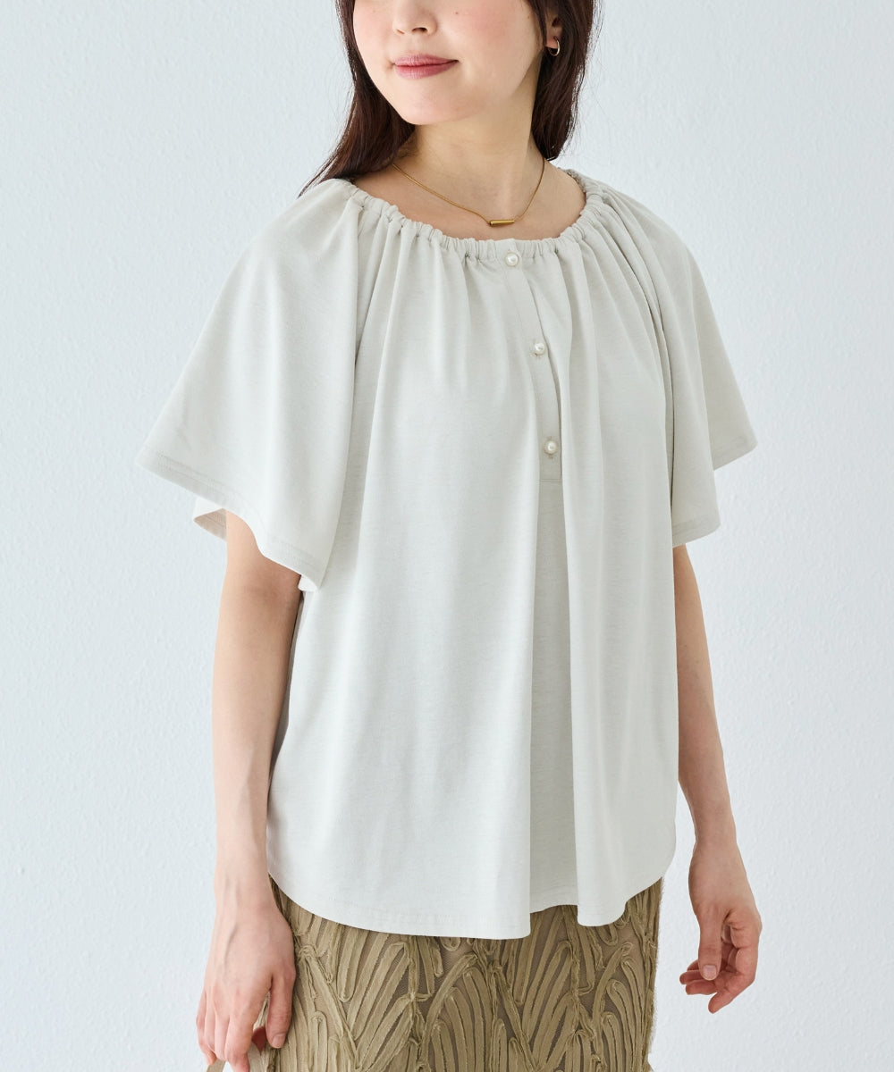 オフベージュ model:162cm 着用サイズ:M