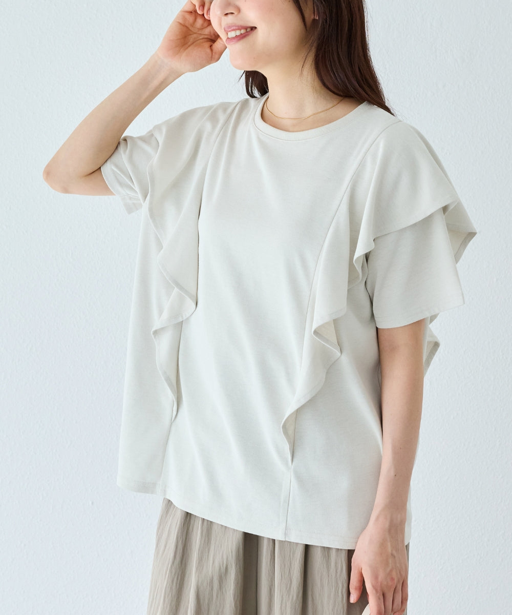 オフベージュ model:162cm 着用サイズ:M