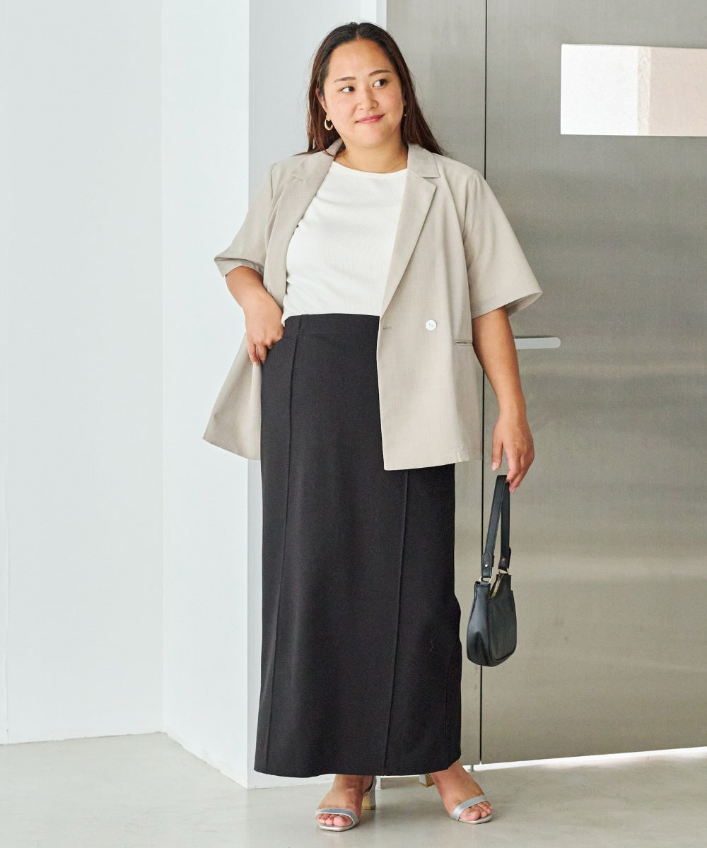 ブラック model:161cm 着用サイズ:3L