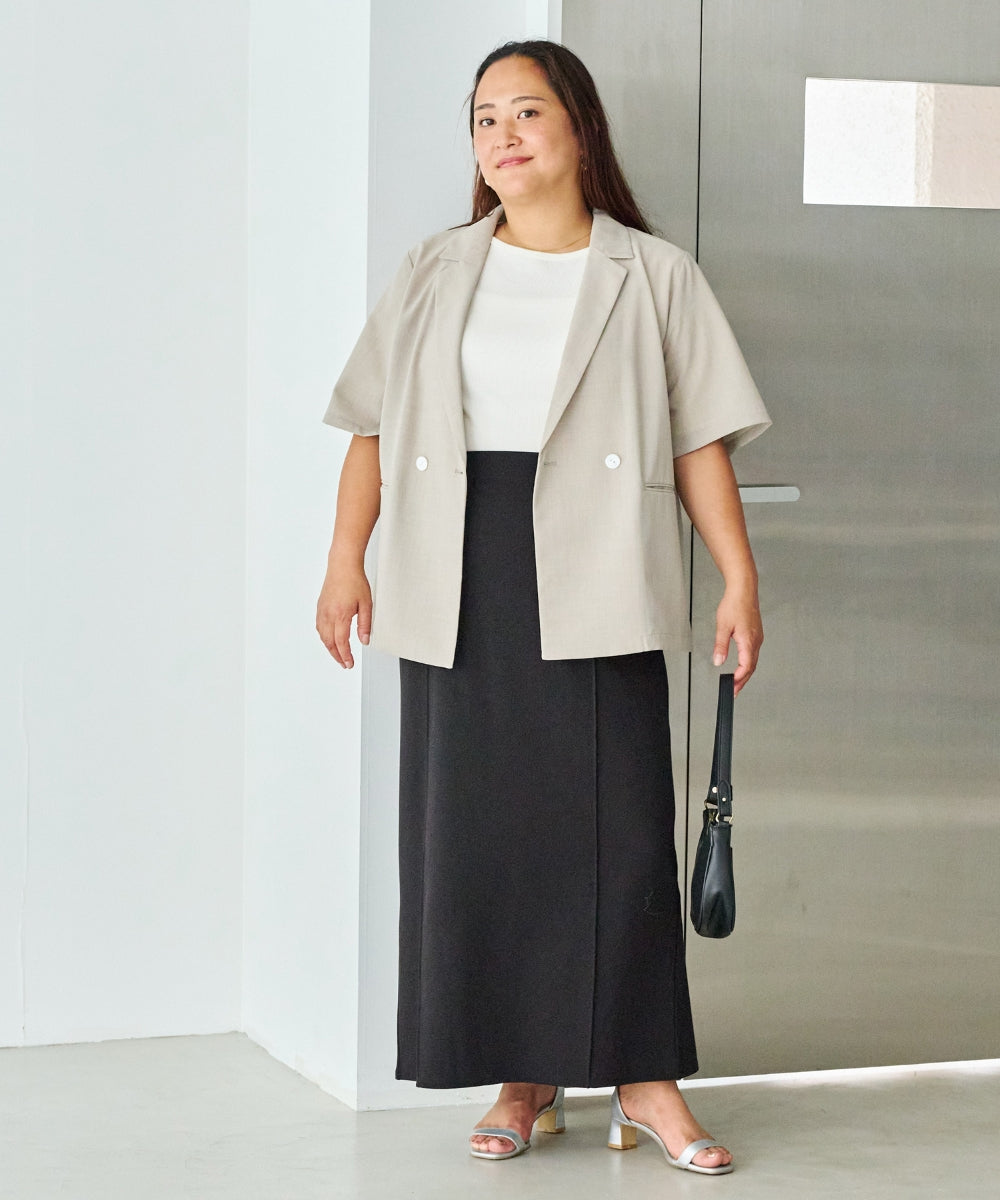 ブラック model:161cm 着用サイズ:3L