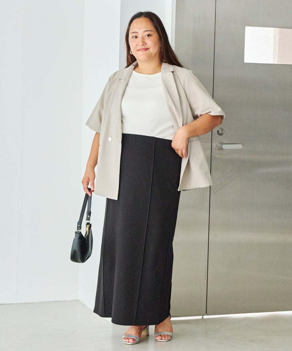 ブラック model:161cm 着用サイズ:3L