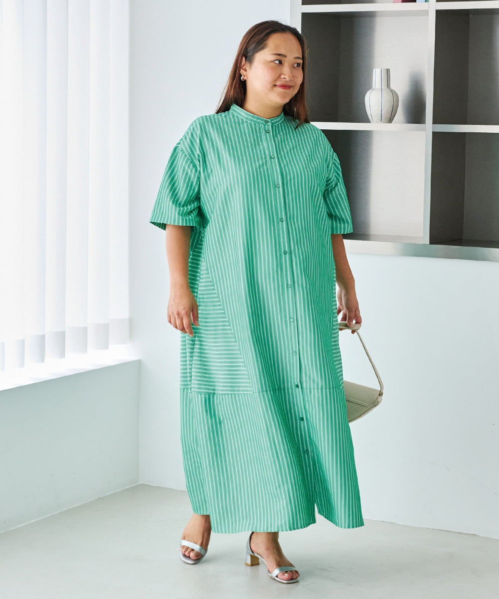 グリーン model:161cm 着用サイズ:3L