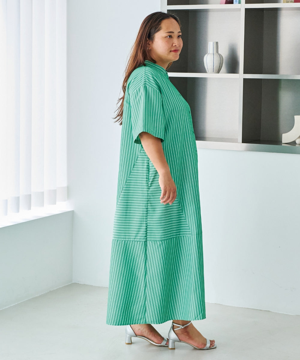 グリーン model:161cm 着用サイズ:3L