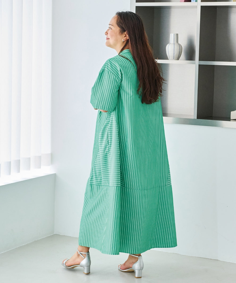 グリーン model:161cm 着用サイズ:3L