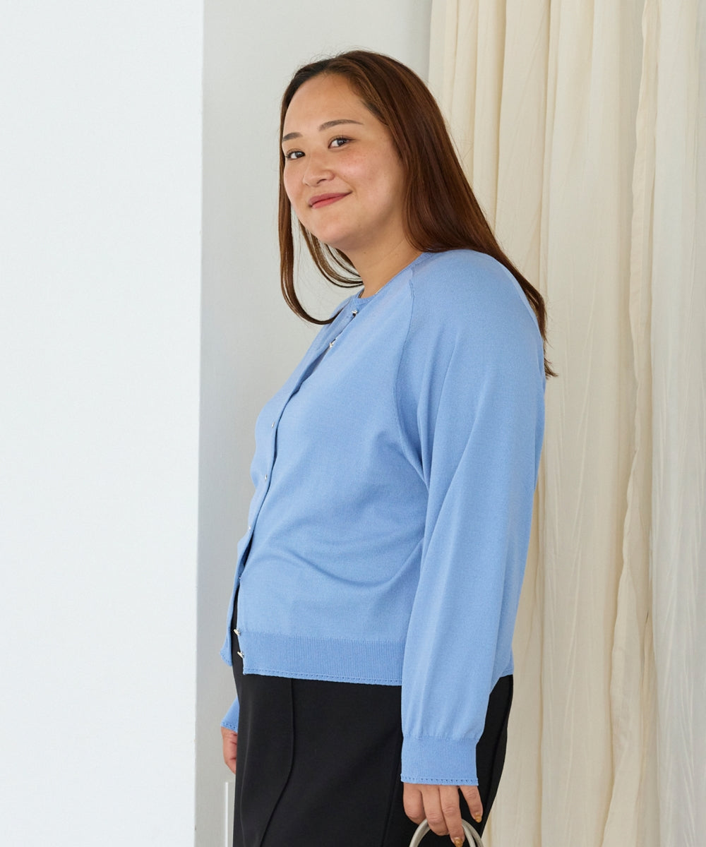 ブルー model:161cm 着用サイズ:3L