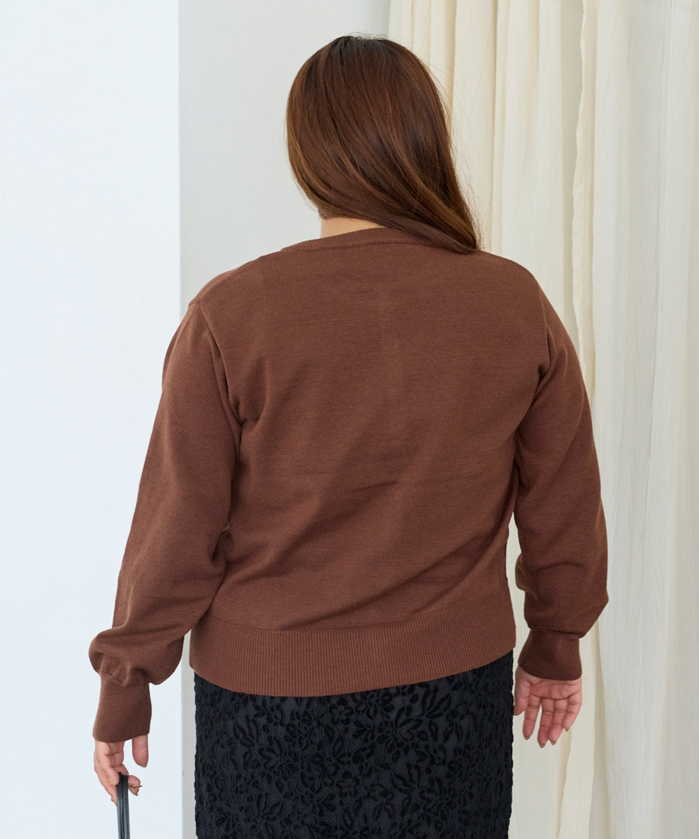 ブラウン model:161cm 着用サイズ:3L