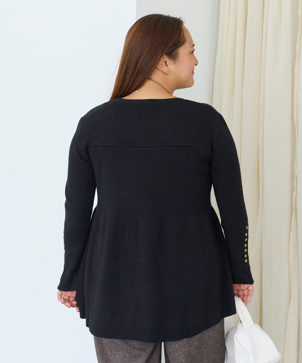 ブラック model:161cm 着用サイズ:3L