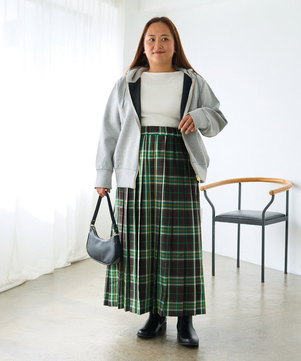 ブラウン model:161cm 着用サイズ:3L