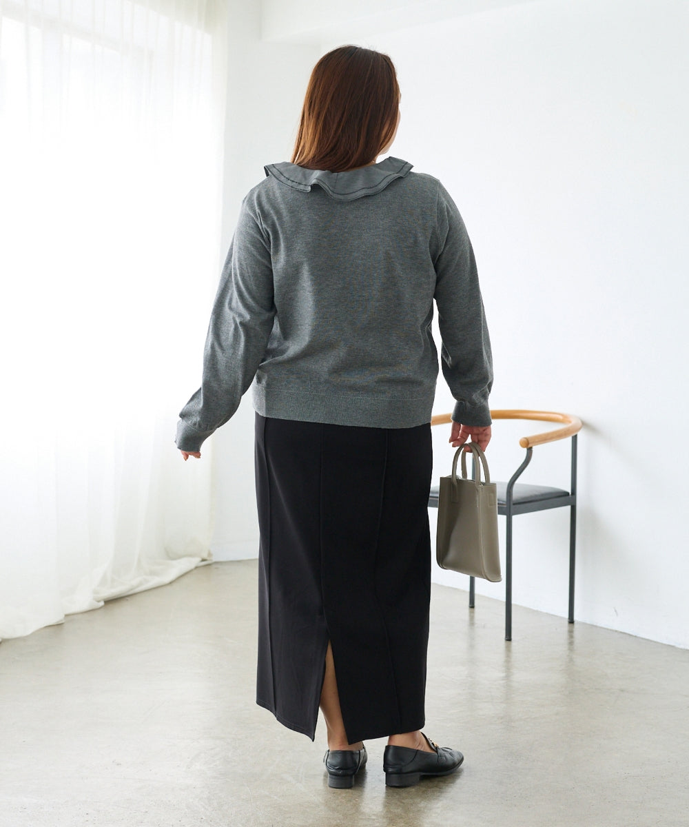 グレー model:161cm 着用サイズ:3L