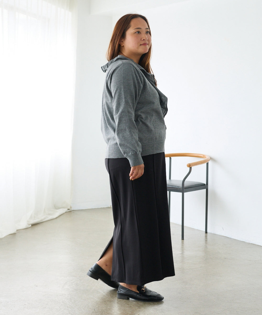 グレー model:161cm 着用サイズ:3L