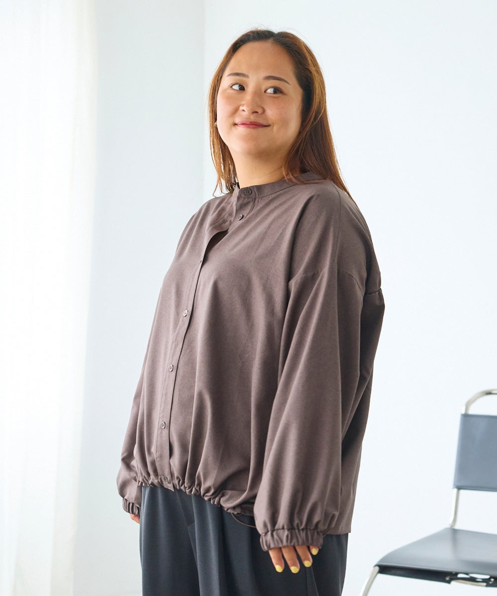 ブラウン model:161cm 着用サイズ:3L