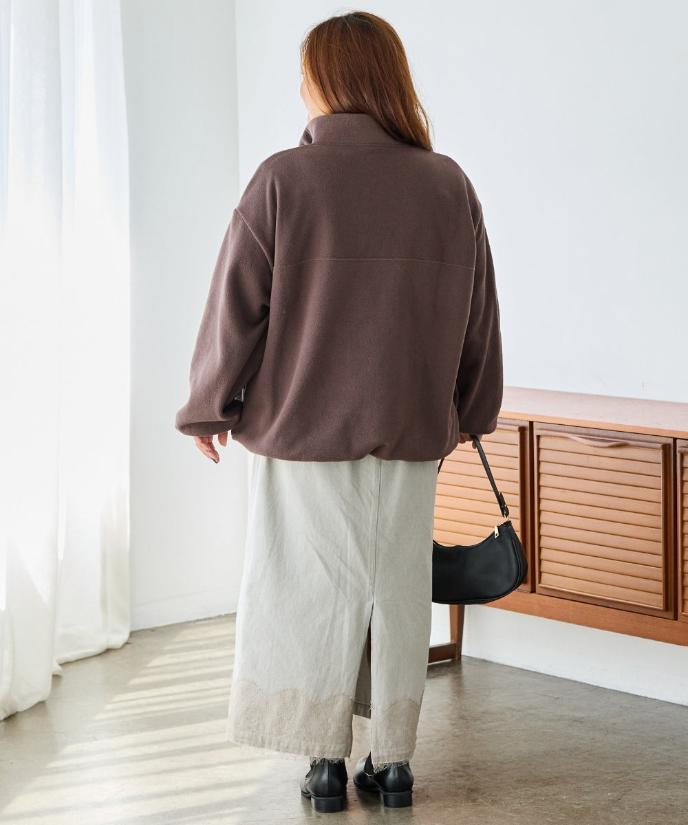 チャコールグレー model:161cm 着用サイズ:3L