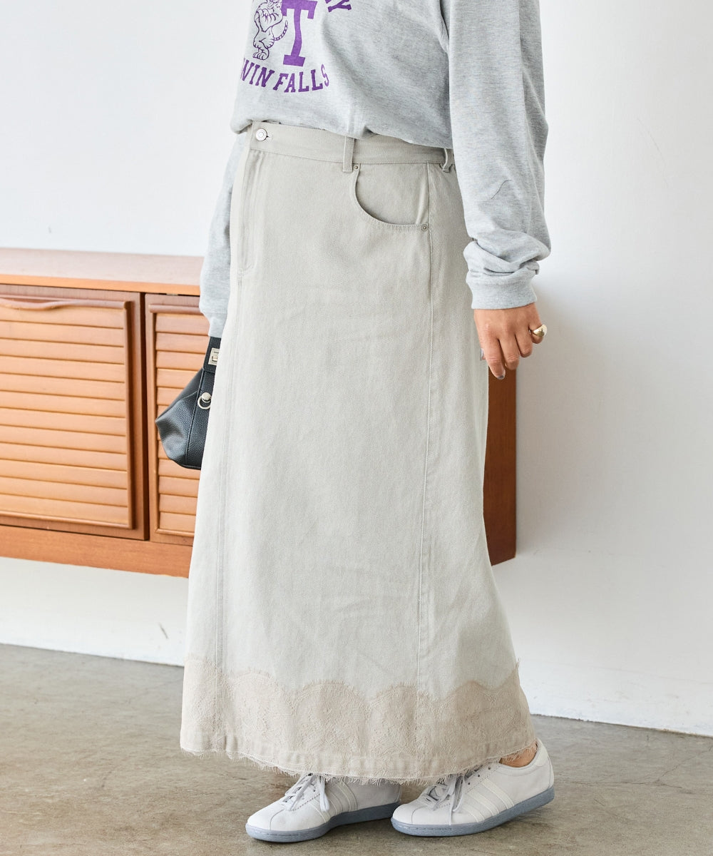 グレージュ model:161cm 着用サイズ:3L