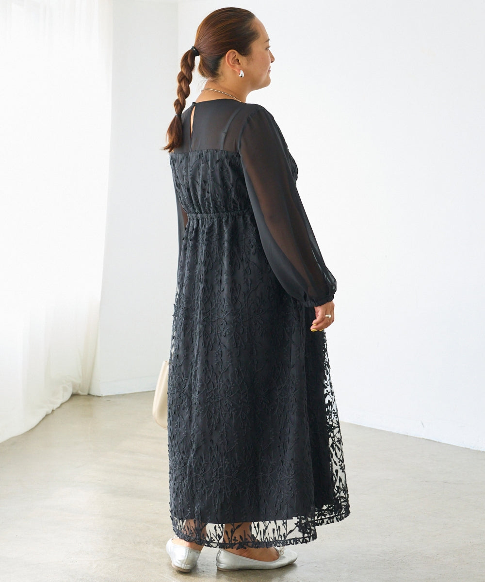 ブラック model:161cm 着用サイズ:3L
