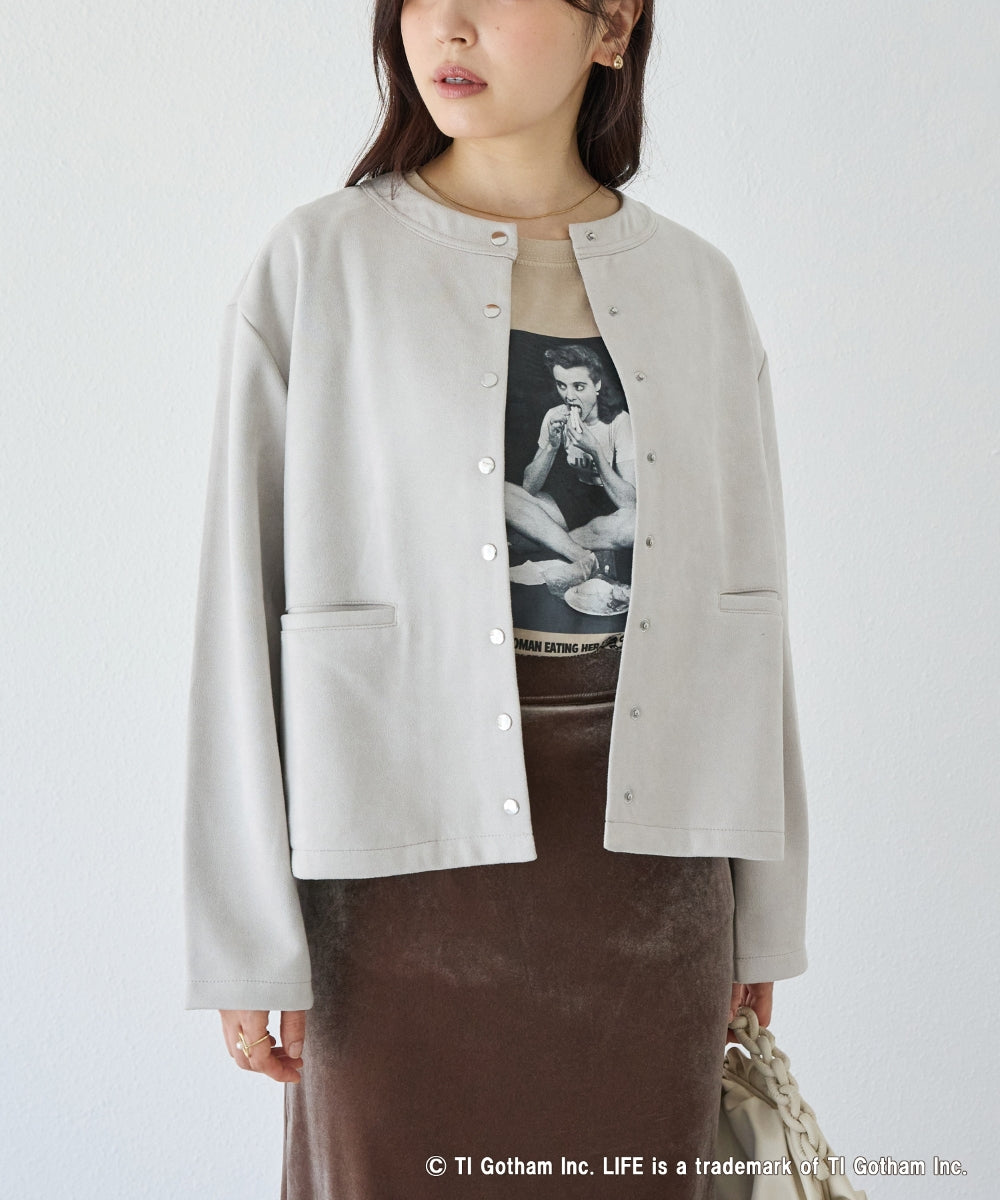 ライトグレー model:162cm 着用サイズ:M