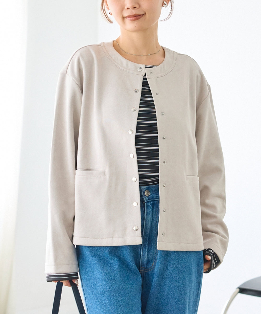 ライトグレー model:156cm 着用サイズ:M
