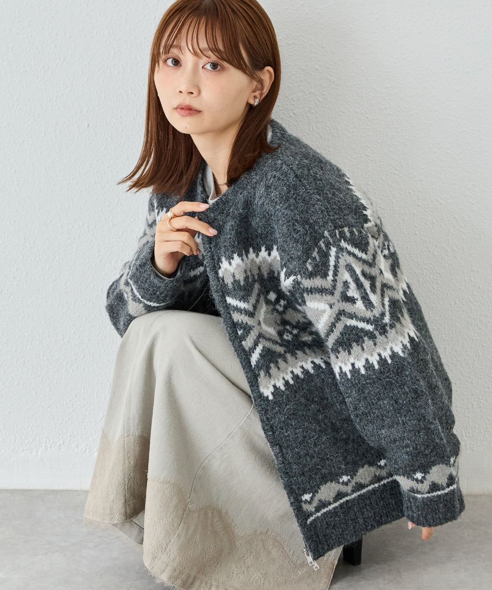 チャコールグレー model:156cm 着用サイズ:F