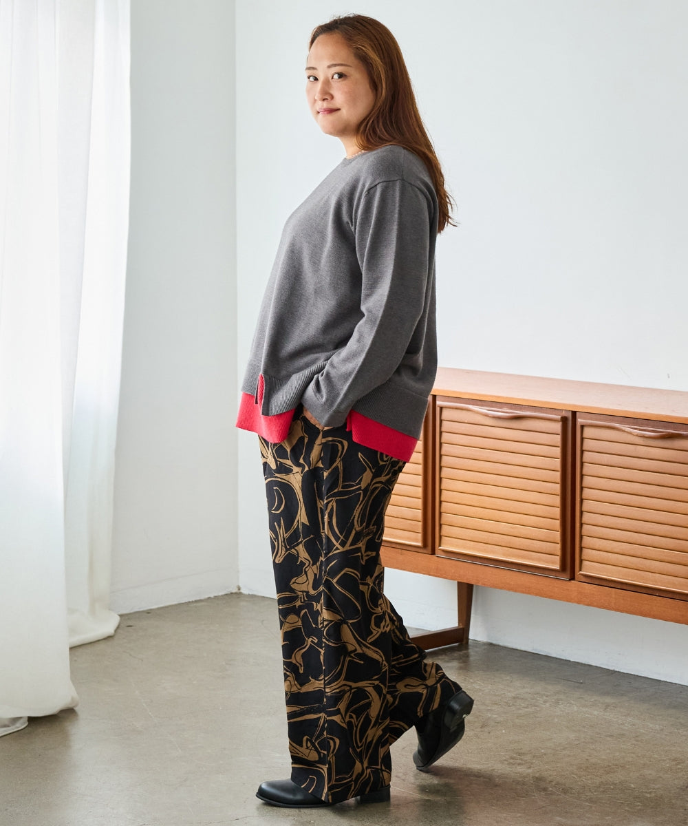 ブラック model:161cm 着用サイズ:3L