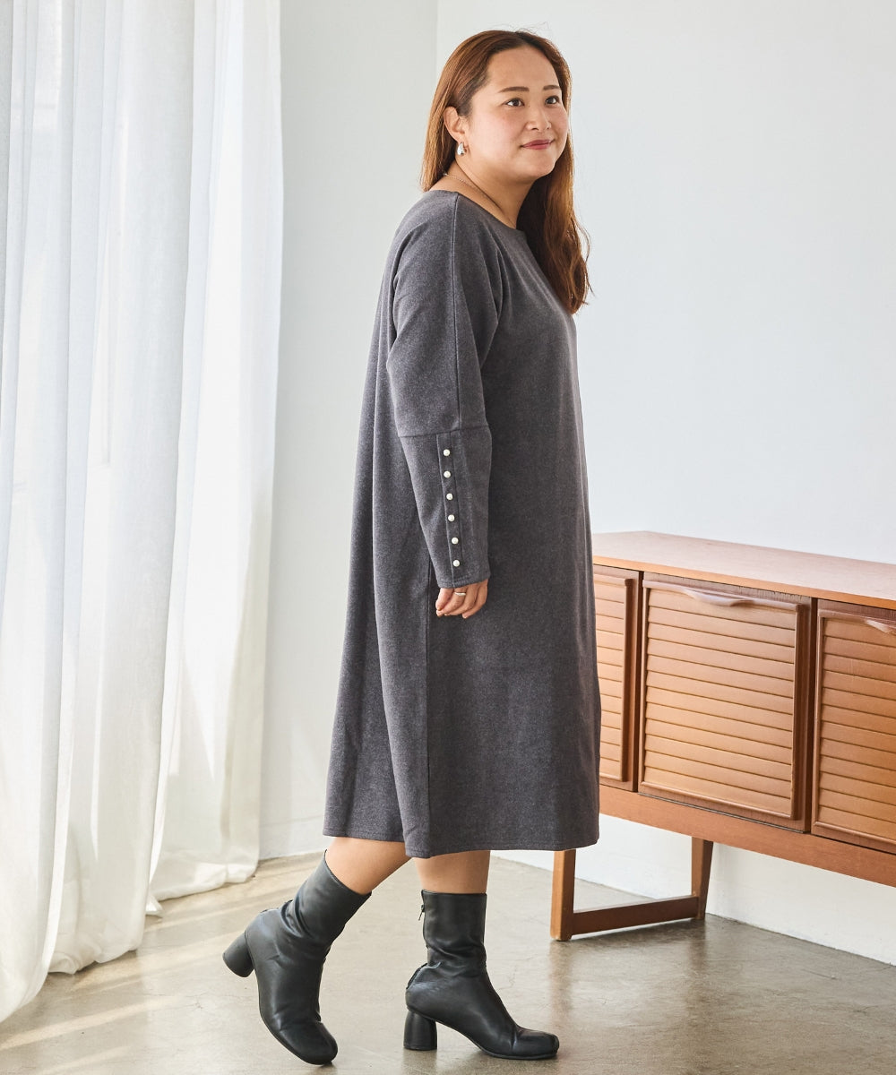 チャコールグレー model:161cm 着用サイズ:3L