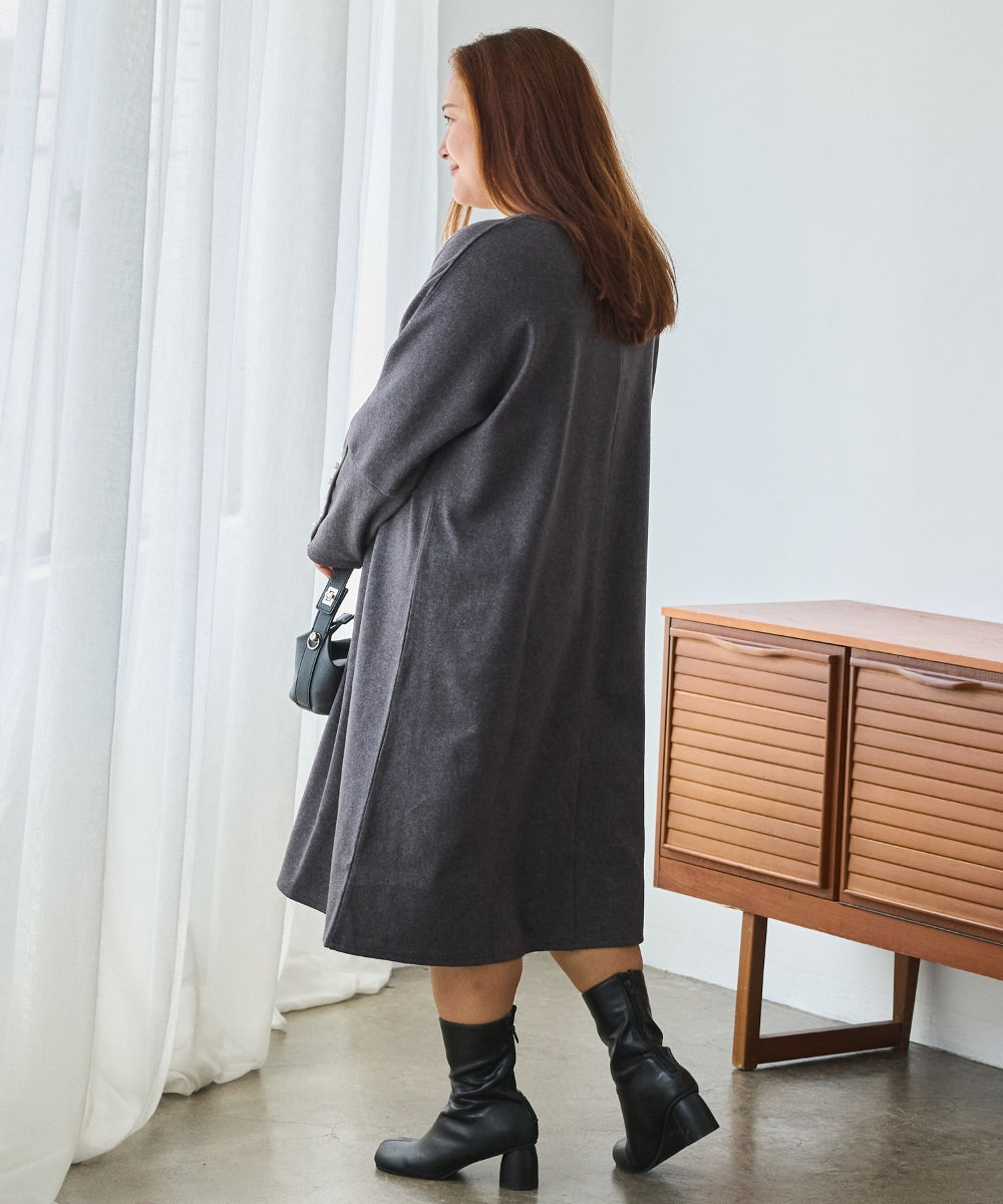 チャコールグレー model:161cm 着用サイズ:3L
