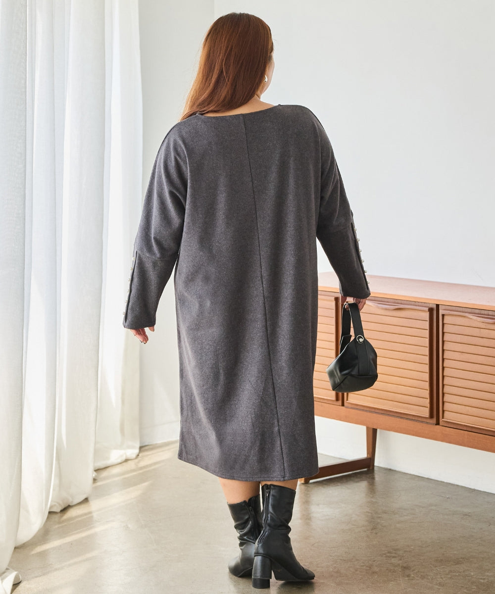 チャコールグレー model:161cm 着用サイズ:3L