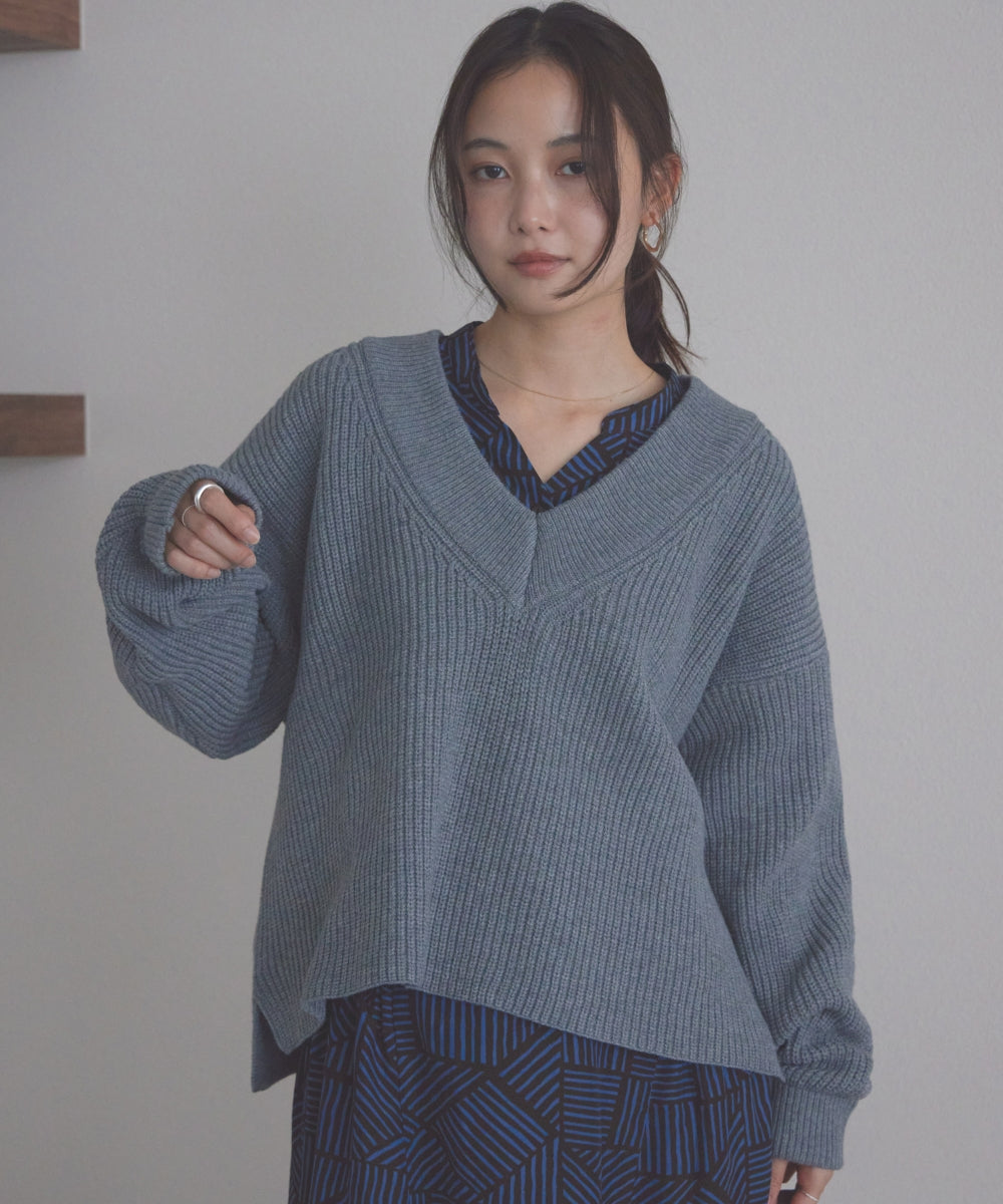 グレー model:160cm 着用サイズ:F
