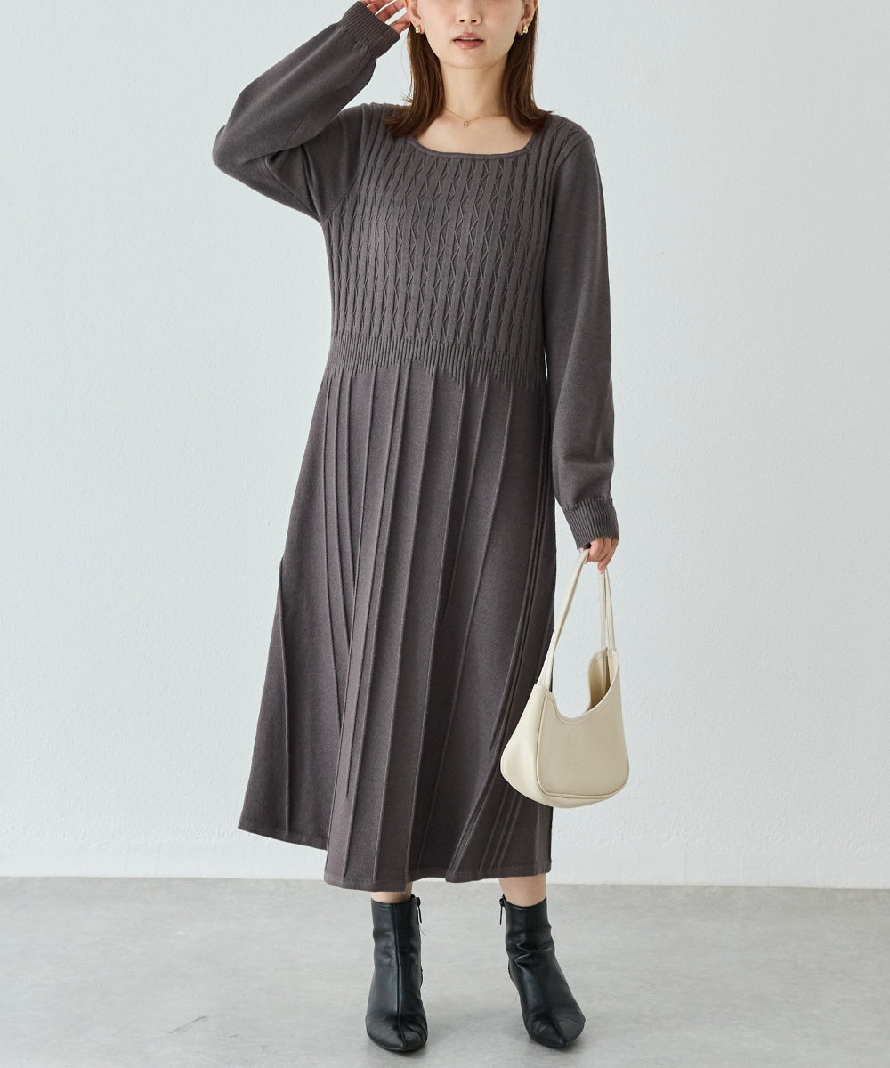 チャコールグレー model:156cm 着用サイズ:F
