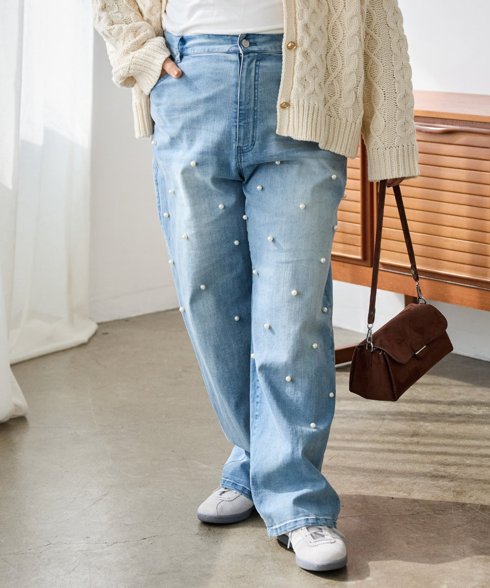 ブルー model:161cm 着用サイズ:3L