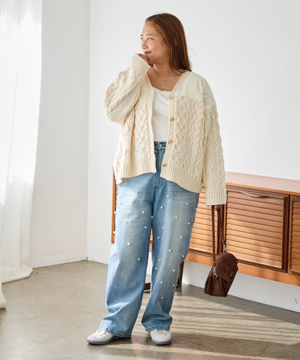 ブルー model:161cm 着用サイズ:3L