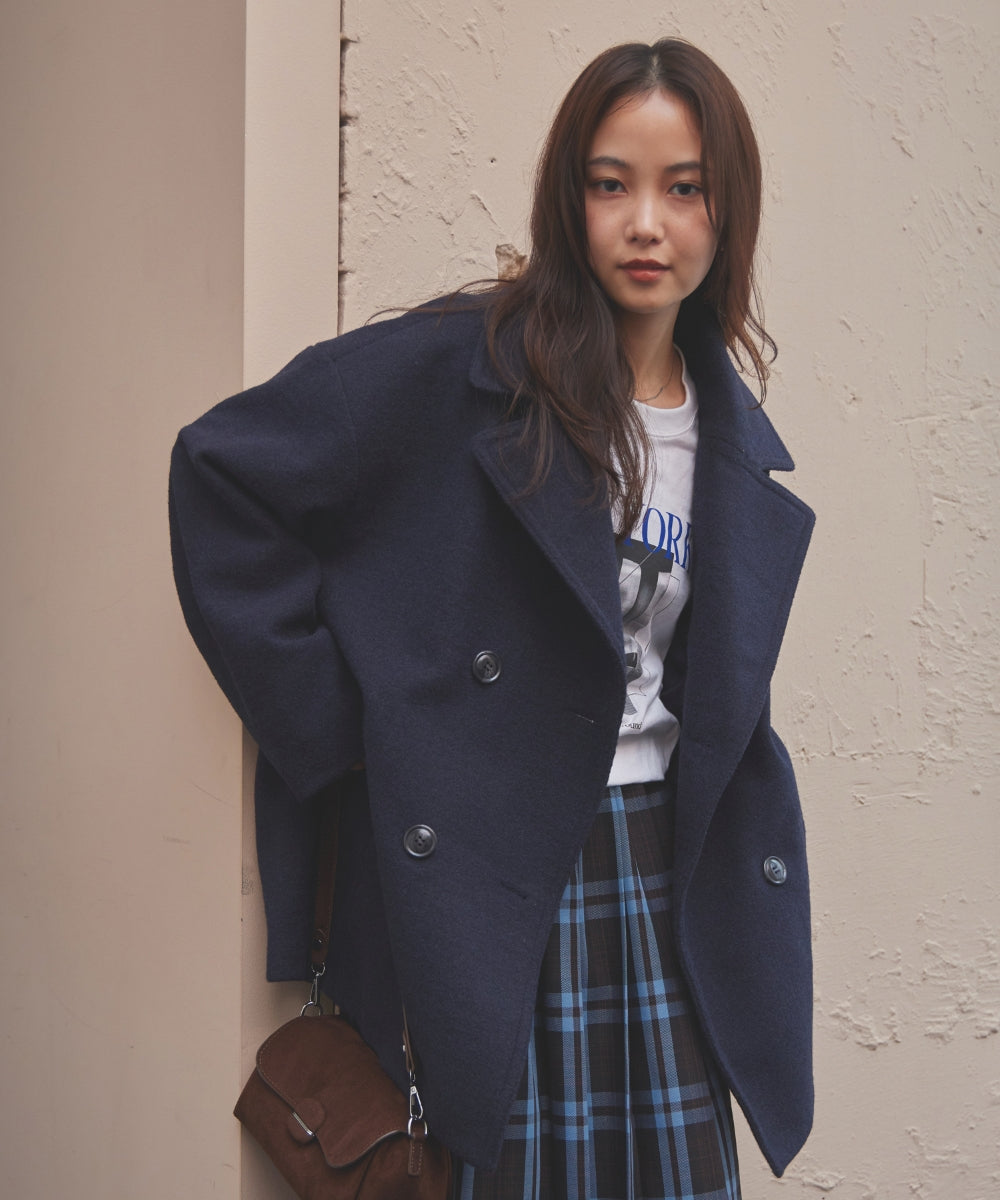ネイビー model:160cm 着用サイズ:M