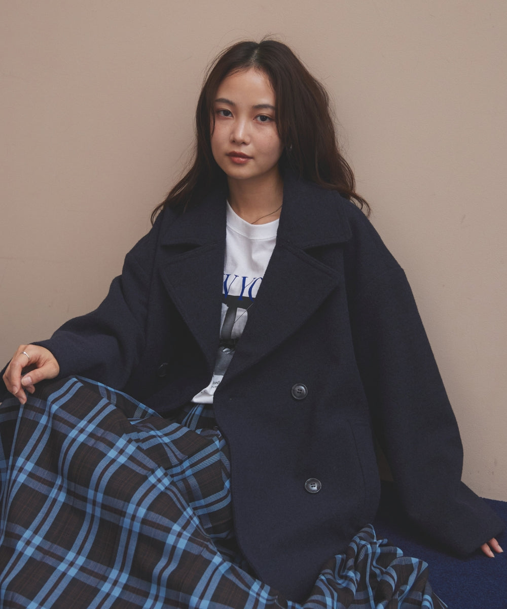 ネイビー model:160cm 着用サイズ:M