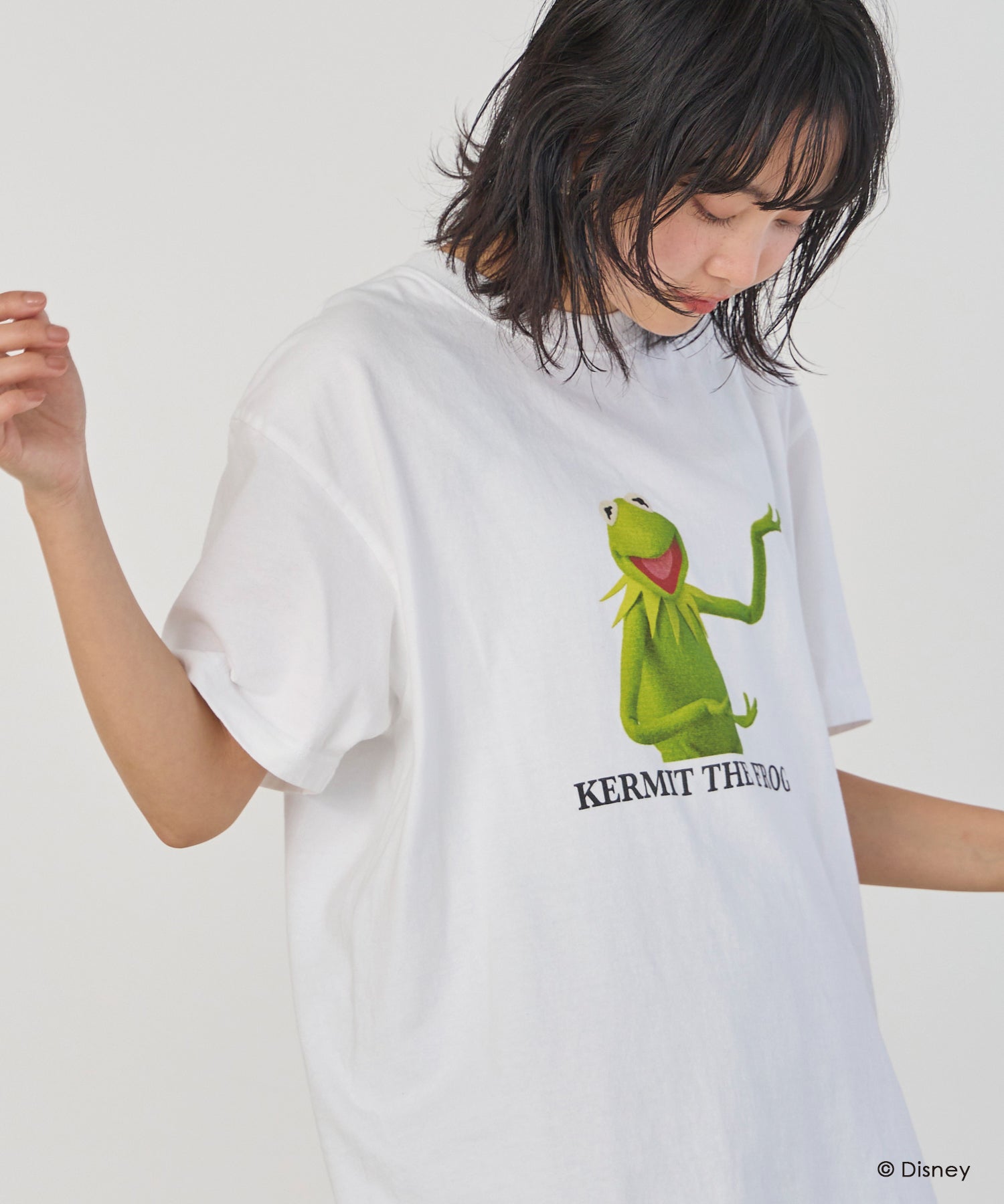 【GOOD ROCK SPEED】別注/Disney『THE MUPPETS』Kermit the Frog Tee