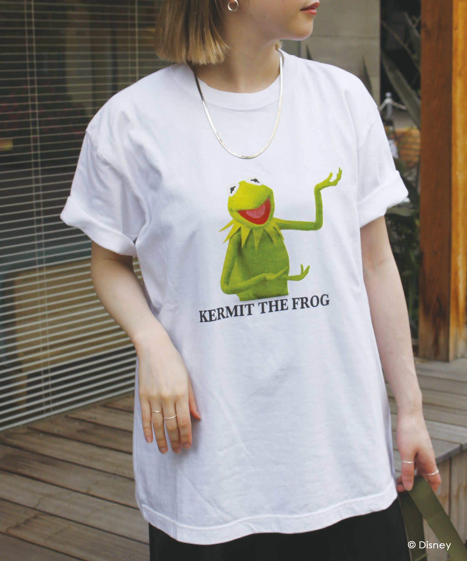 【GOOD ROCK SPEED】別注/Disney『THE MUPPETS』Kermit the Frog Tee