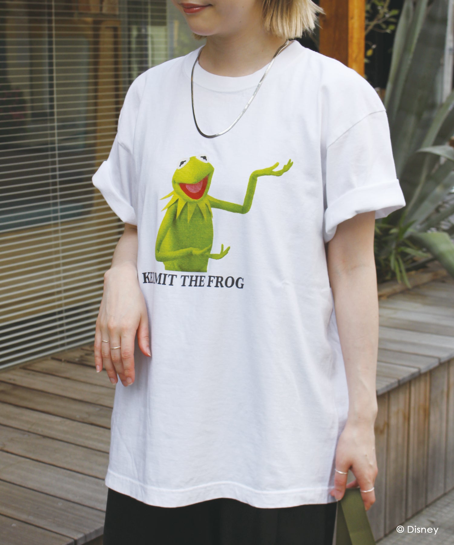 【GOOD ROCK SPEED】別注/Disney『THE MUPPETS』Kermit the Frog Tee