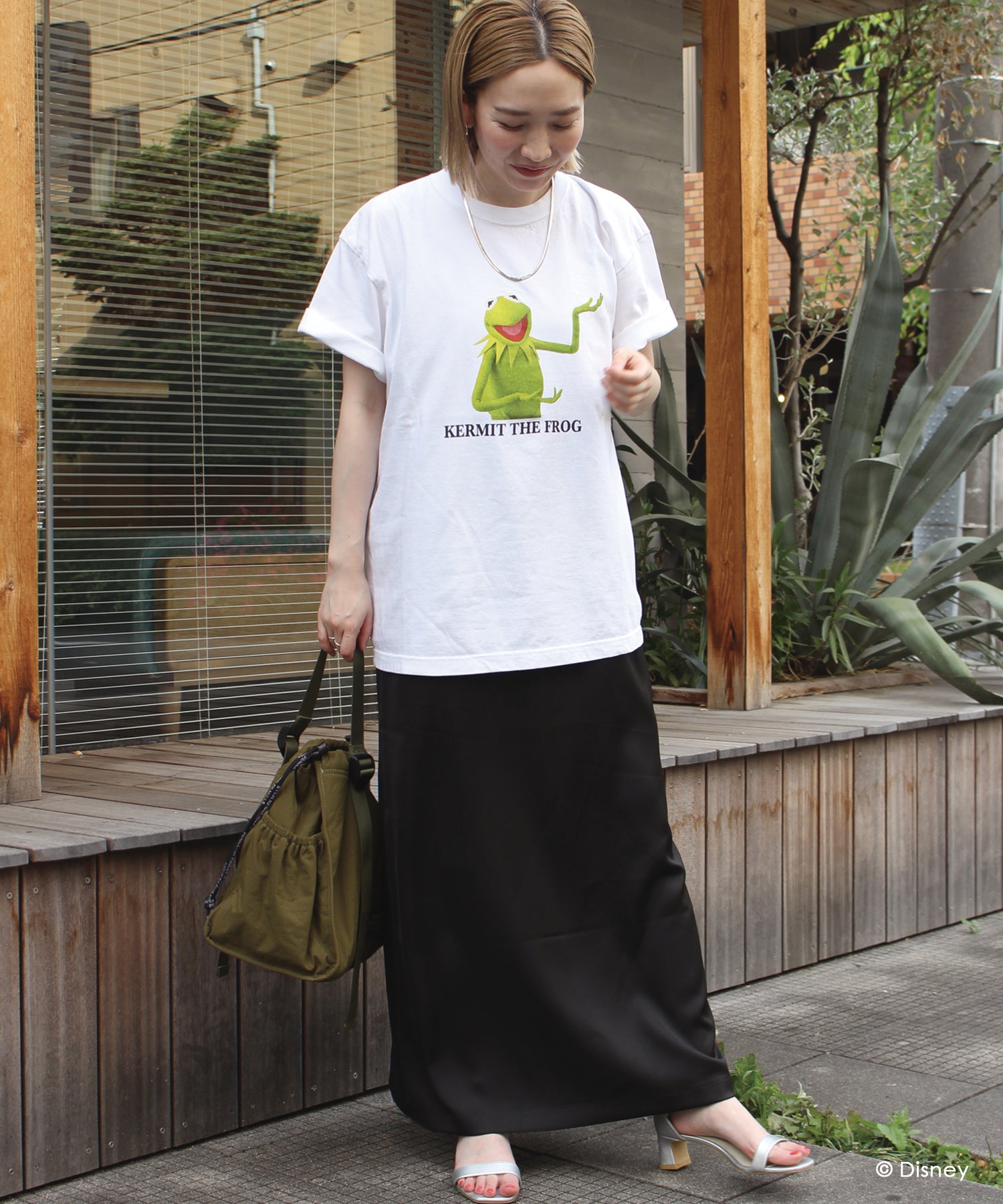 【GOOD ROCK SPEED】別注/Disney『THE MUPPETS』Kermit the Frog Tee