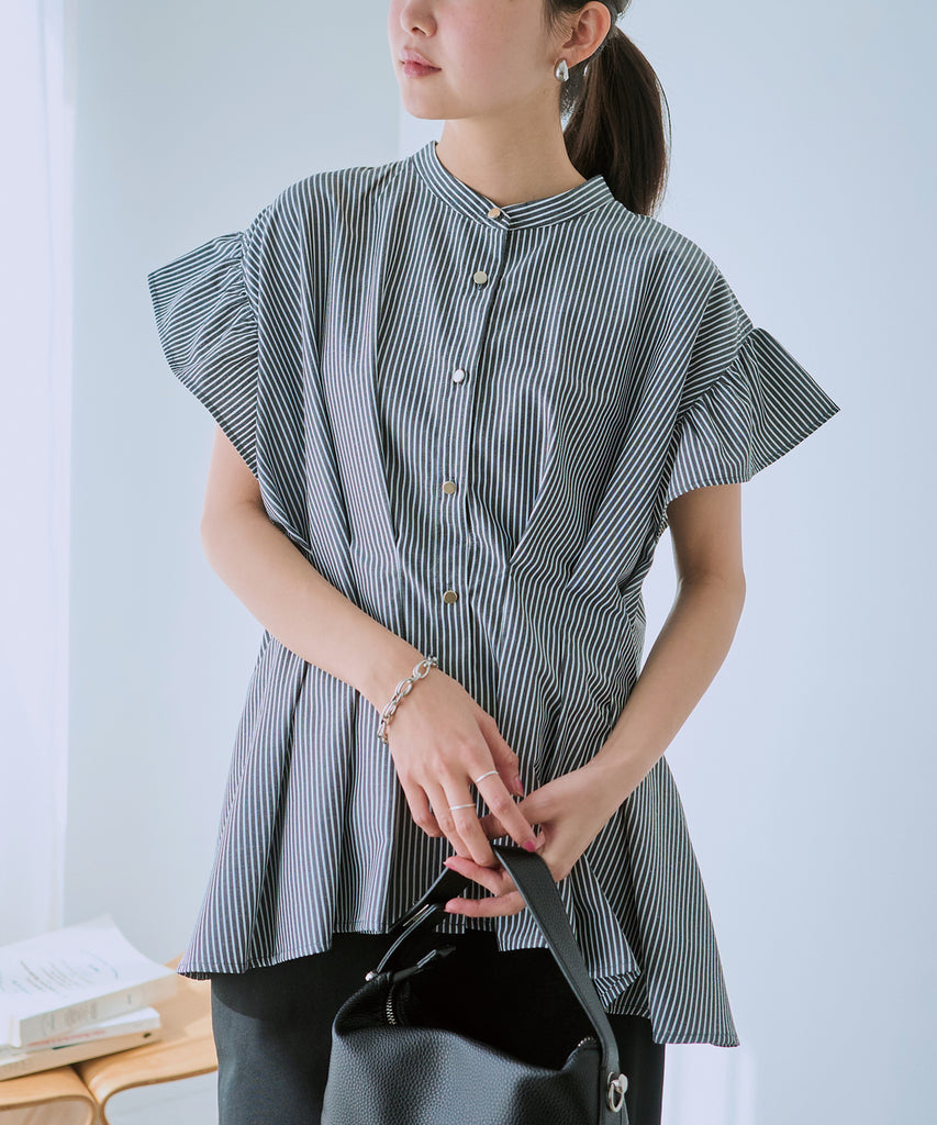 シャツ・ブラウス | ラビアンジェ-⼤きいサイズのレディース服