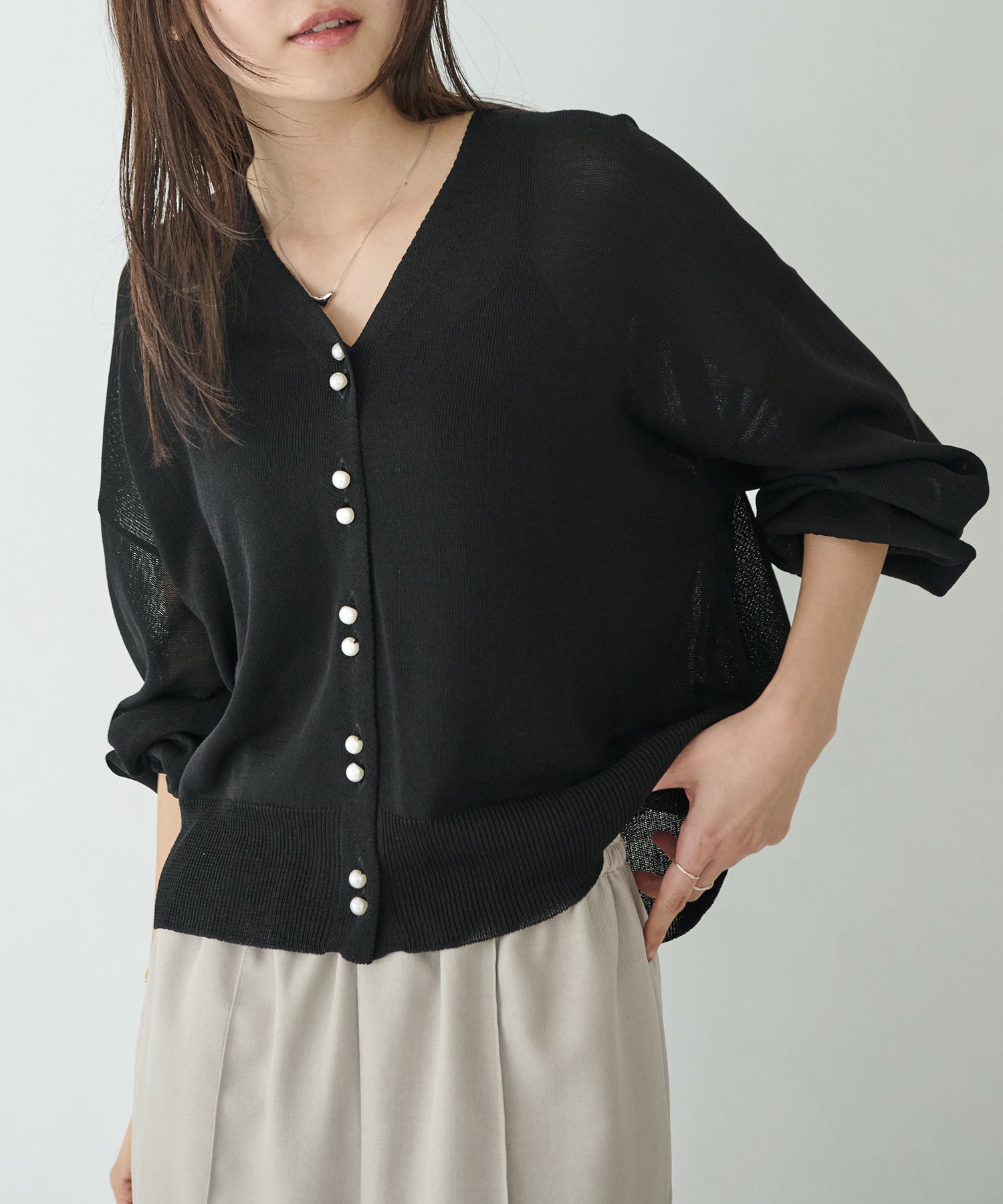 ブラック　model:160cm 着用サイズ:M