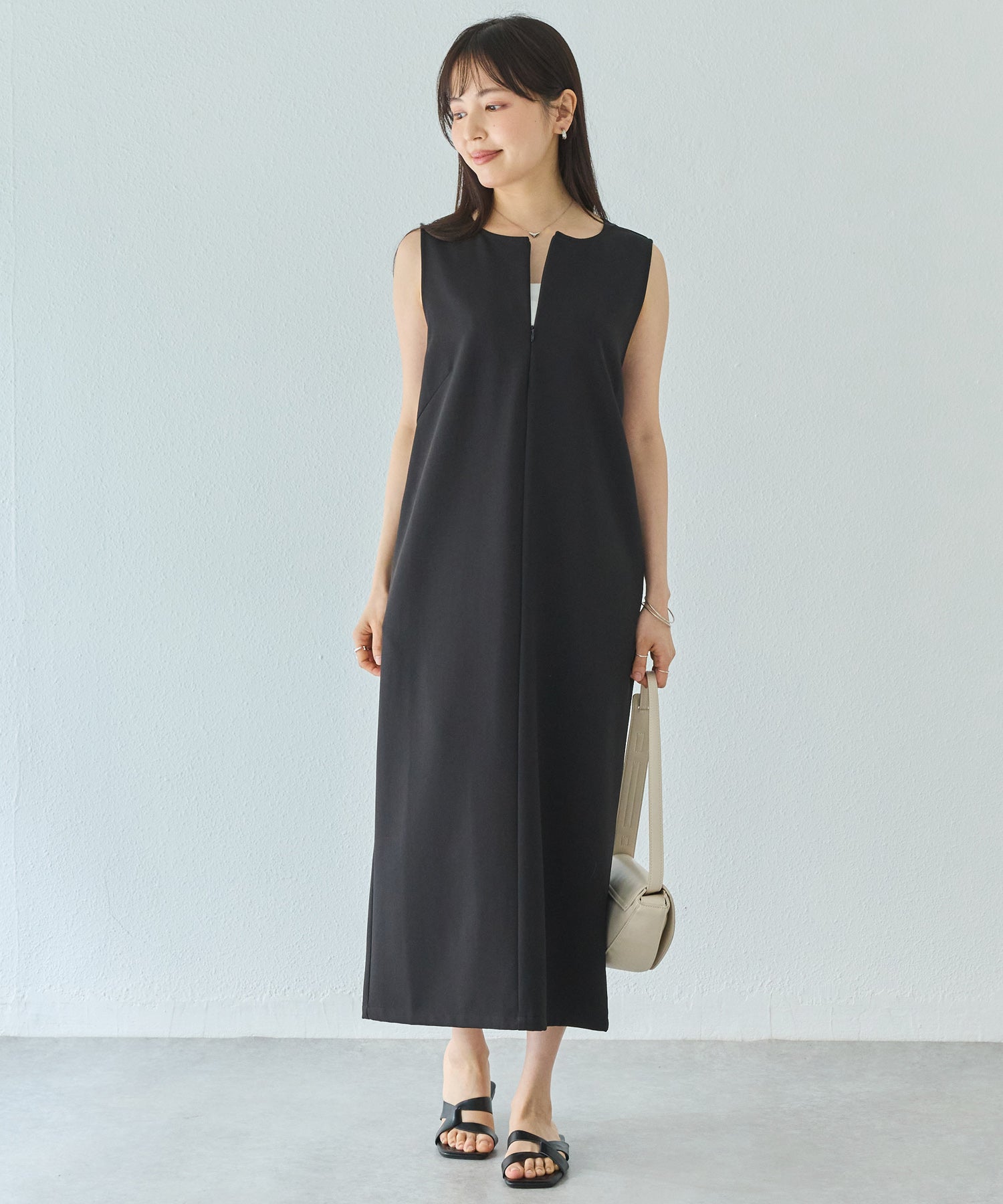 ブラック　model:163cm 着用サイズ:M