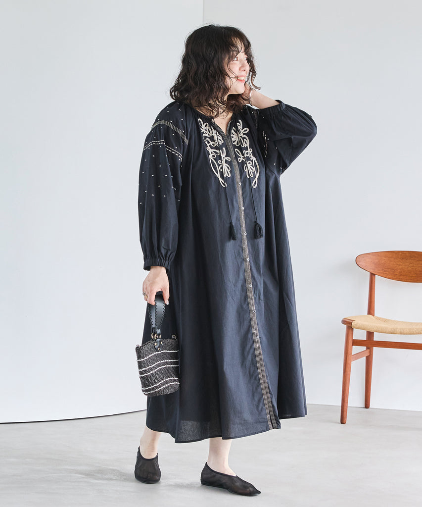 ブラック　model:163cm 着用サイズ:3L