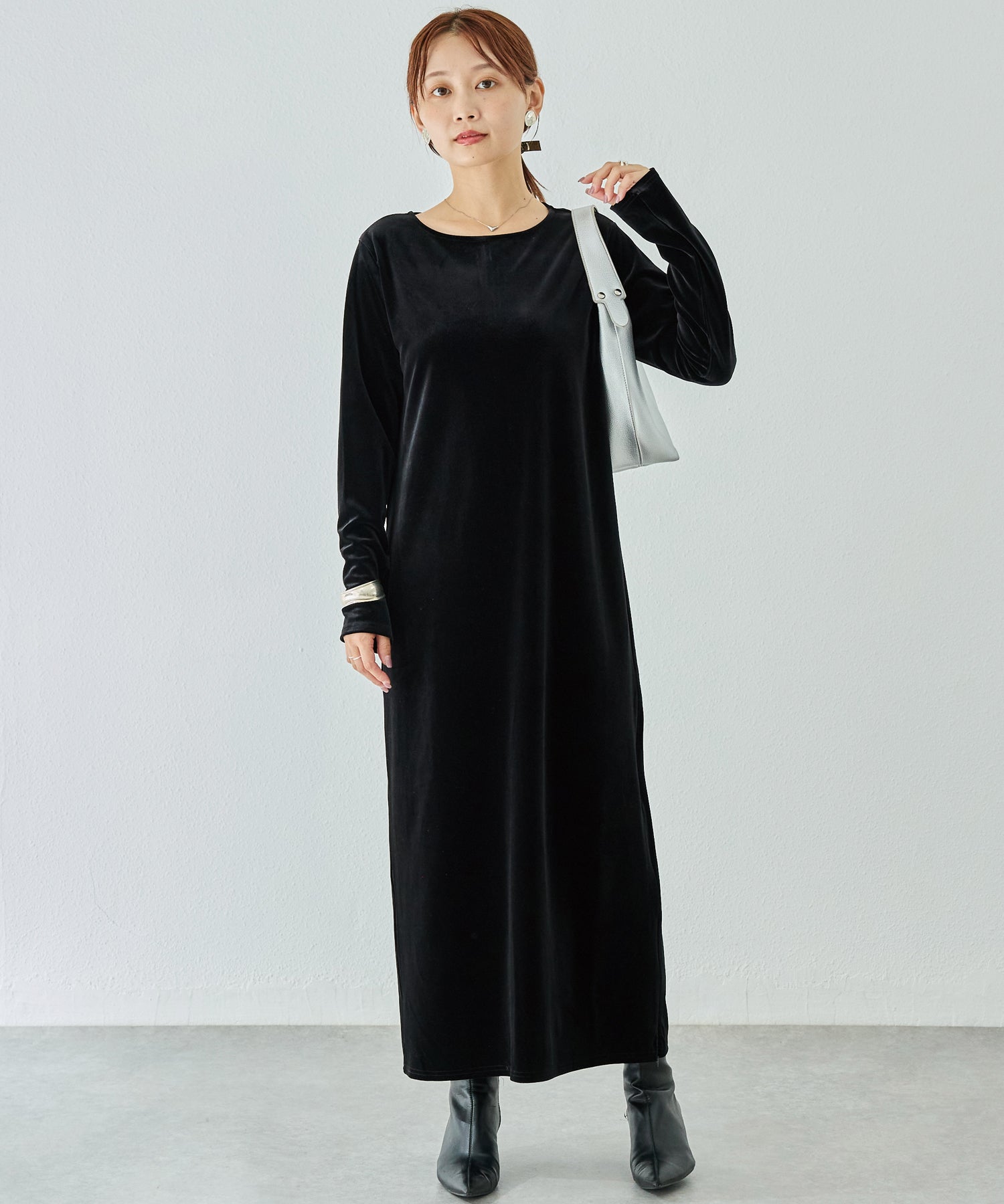 ブラック　model:156cm 着用サイズ:M