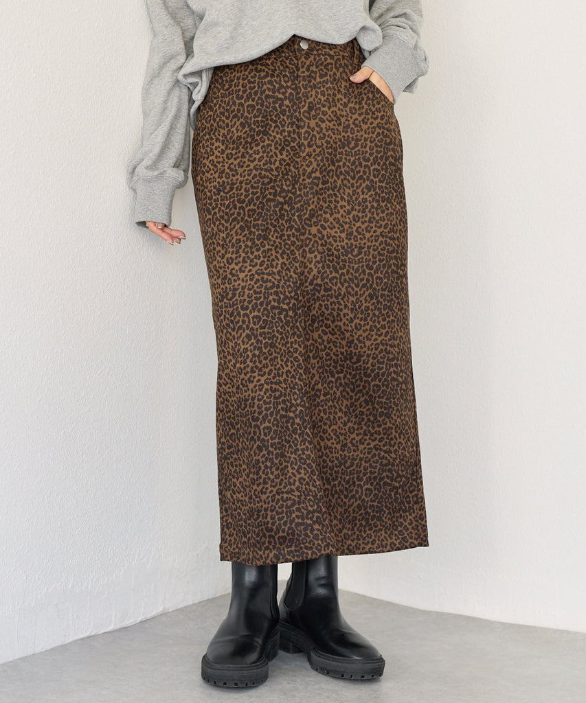 ヒョウ　model:156cm 着用サイズ:M