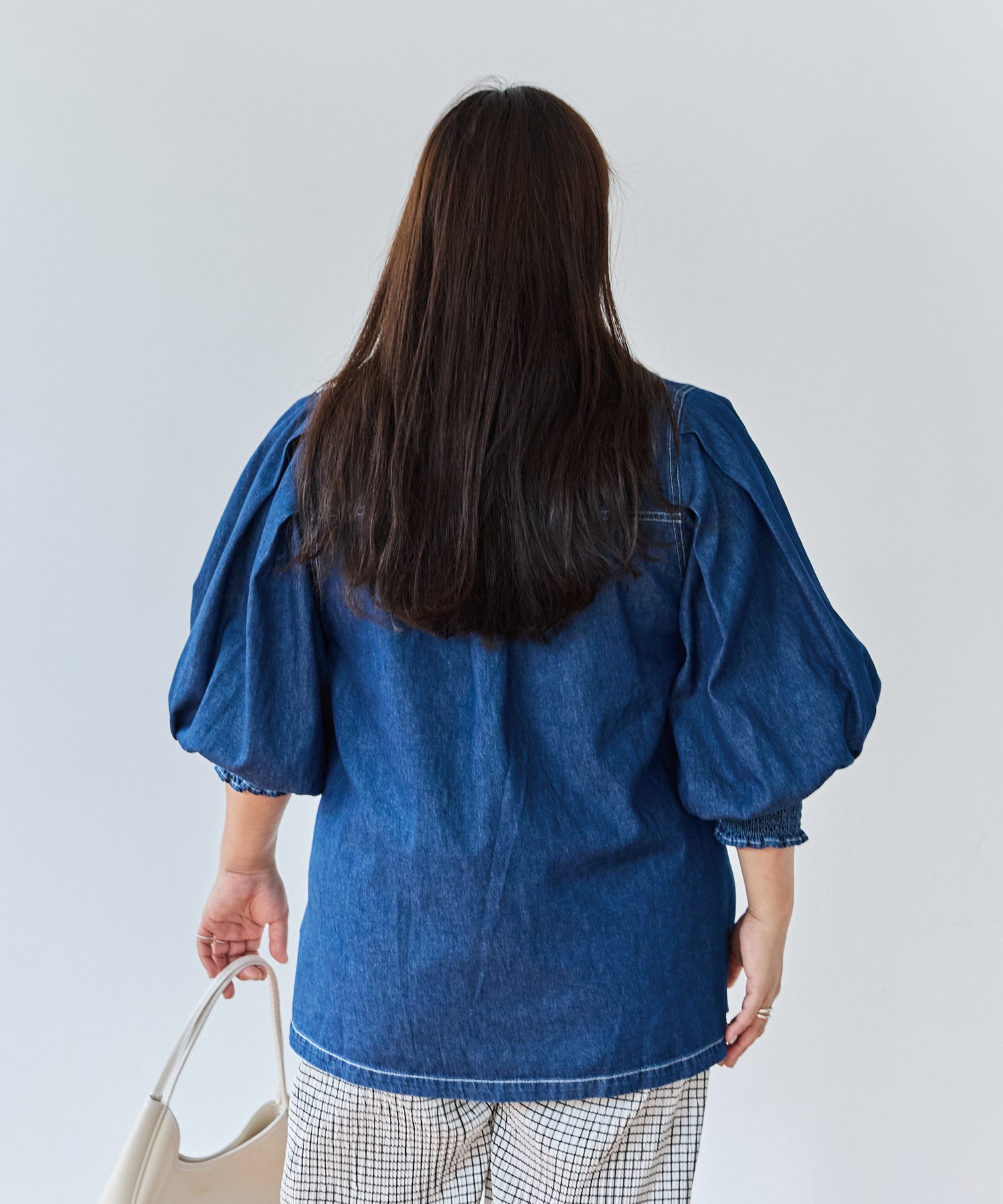 ネイビー　model:161cm 着用サイズ:3L