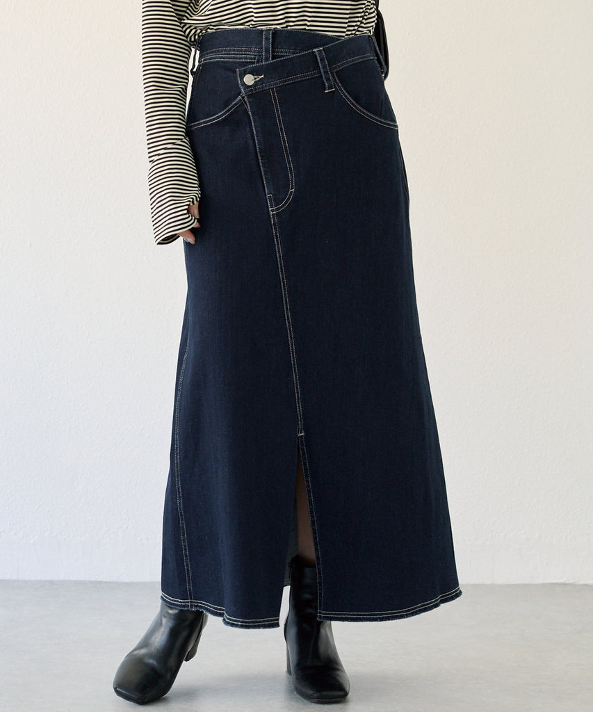 ネイビー　model:156cm 着用サイズ:M