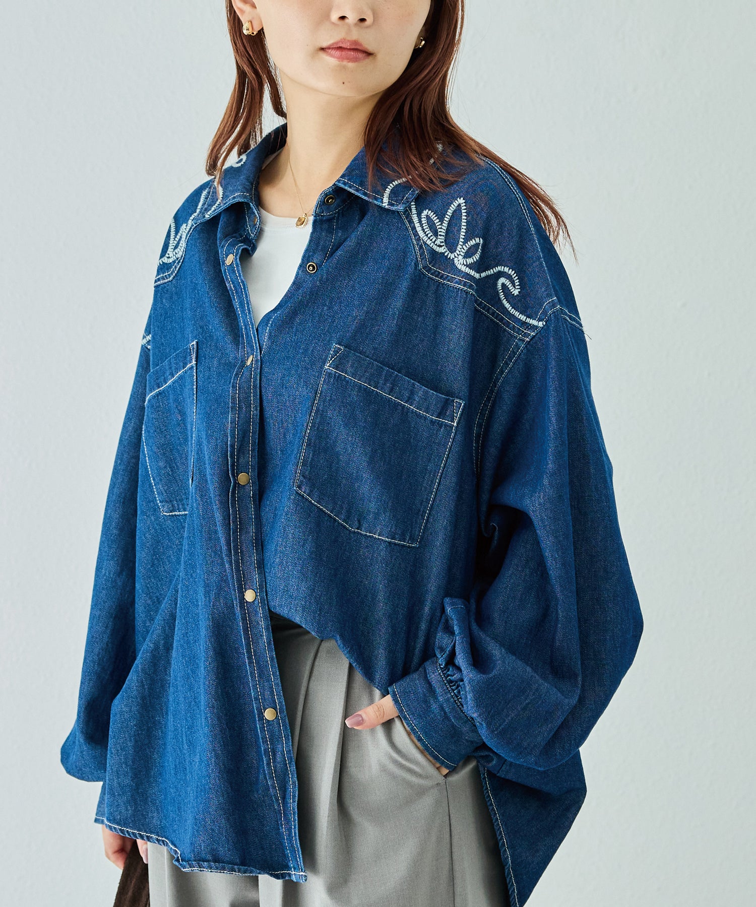 トップス | ラビアンジェ-⼤きいサイズのレディース服