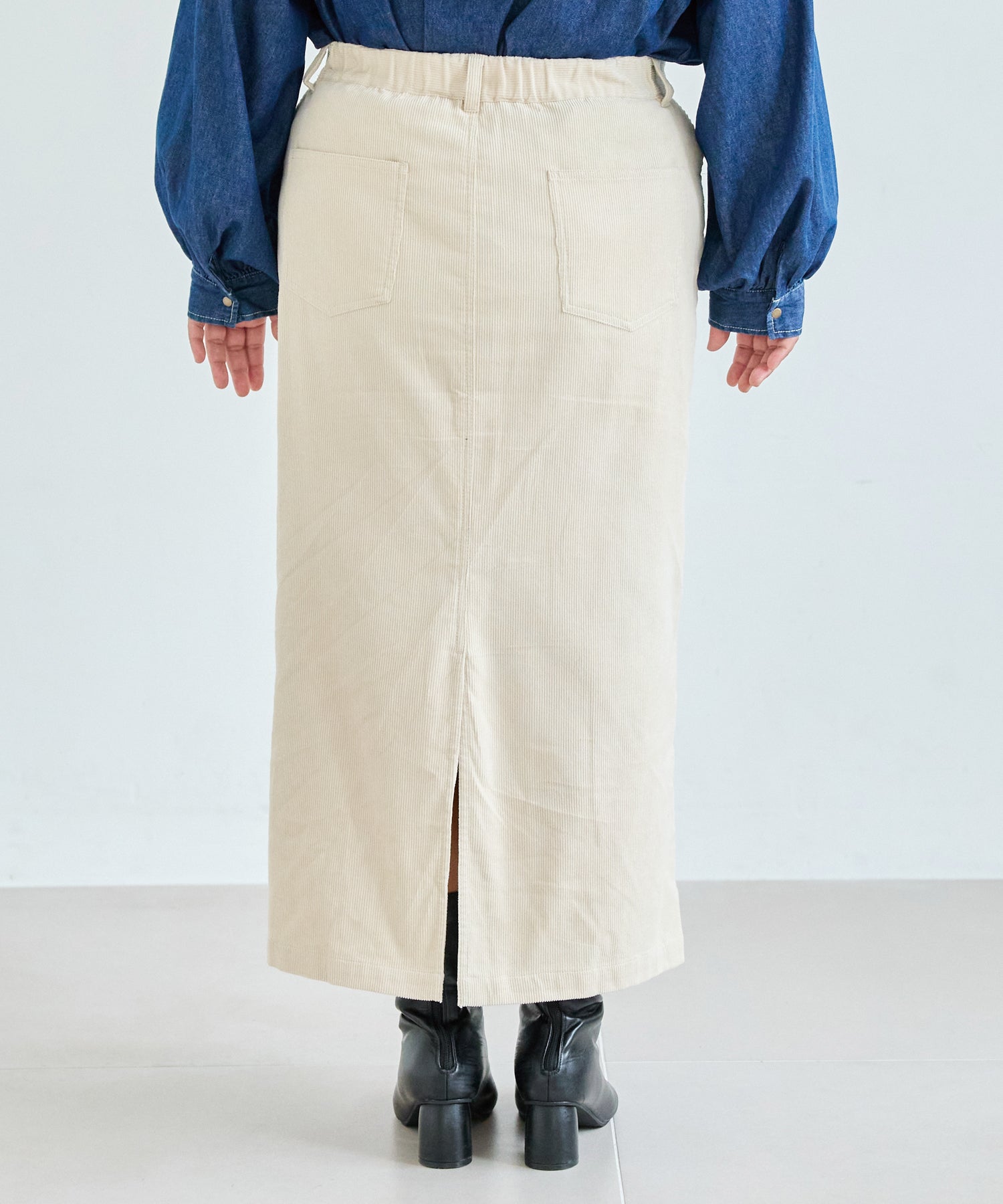 バック　model:161cm 着用サイズ:3L